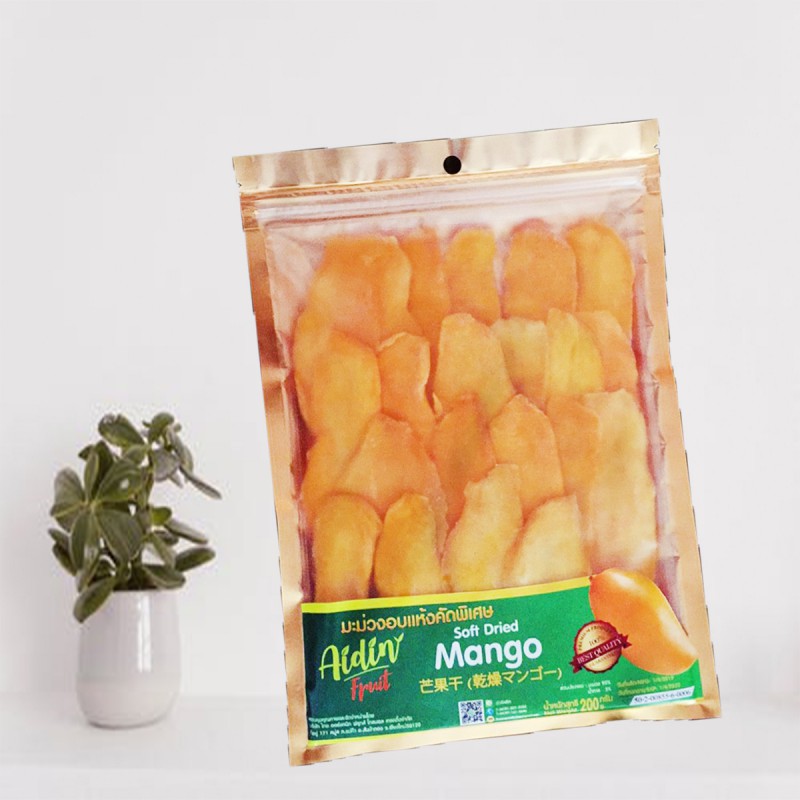 soft dried mango